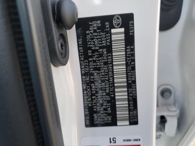 Продаж на аукціоні авто 2024 Toyota Camry, vin: 4T1C11AK9RU861663, номер лоту: 89853195