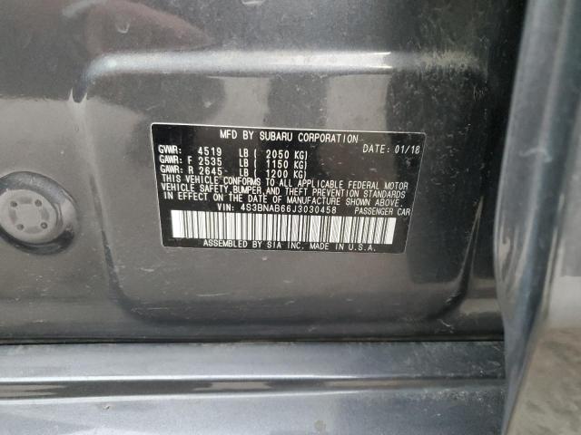 Продажа на аукционе авто 2018 Subaru Legacy, vin: 4S3BNAB66J3030458, номер лота: 85943395