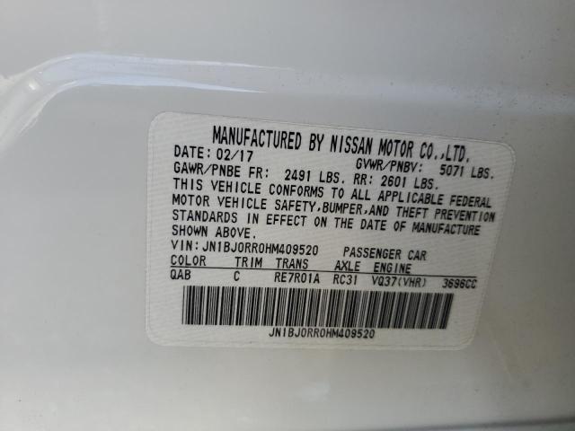 Продажа на аукционе авто 2017 Infiniti Qx50, vin: JN1BJ0RR0HM409520, номер лота: 90040655