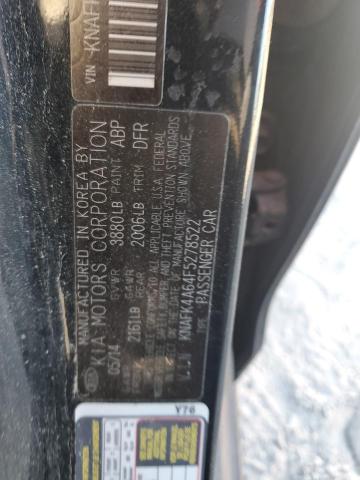 Aukcja sprzedaży 2015 Kia Forte, vin: KNAFK4A64F5278522, numer aukcji: 85401585