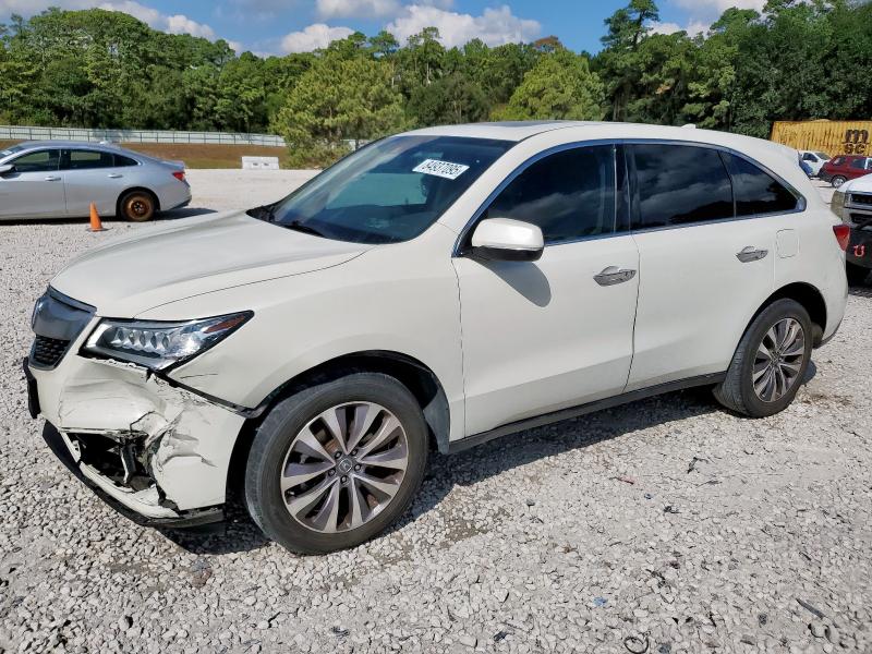 2014 Acura Mdx Techno მანქანა იყიდება აუქციონზე, vin: 5FRYD3H46EB018039, აუქციონის ნომერი: 84937095