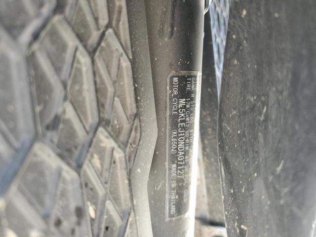 Продажа на аукционе авто 2022 Kawasaki Kl650, vin: ML5KLEJ10NDA07127, номер лота: 85931365