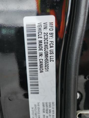 87442745 :رقم المزاد ، 2C3CDXGJ0MH553231 vin ، 2021 Dodge Charger Sc مزاد بيع