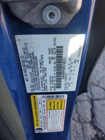 Aukcja sprzedaży 2017 Ford Fusion Spo, vin: 3FA6P0VP5HR158315, numer aukcji: 87042565