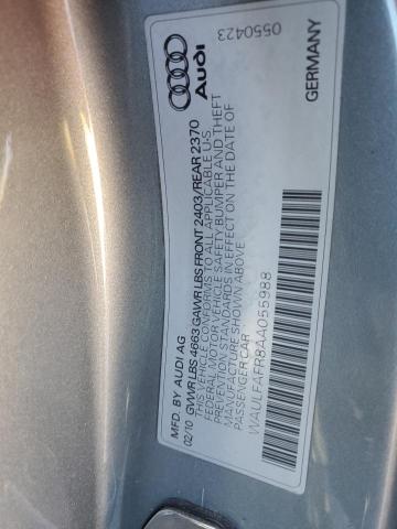 Продажа на аукционе авто 2010 Audi A5, vin: WAULFAFR8AA055988, номер лота: 89440685