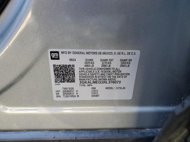 85192685 :رقم المزاد ، 3GKALMEG1RL376073 vin ، 2024 Gmc Terrain Sle مزاد بيع