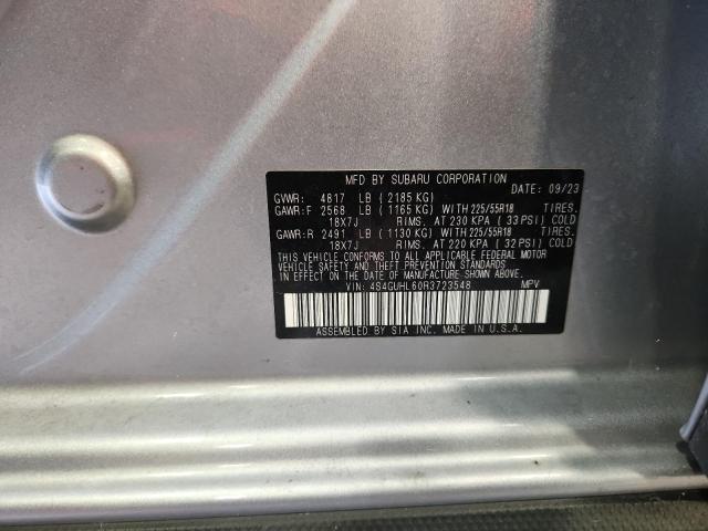 Aukcja sprzedaży 2024 Subaru Crosstrek, vin: 4S4GUHL60R3723548, numer aukcji: 84480975