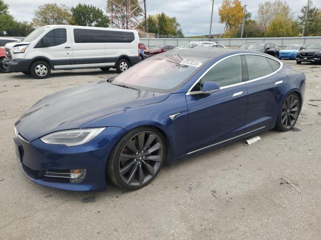 87418335 :رقم المزاد ، 5YJSA1E2XHF218367 vin ، 2017 Tesla Model S مزاد بيع