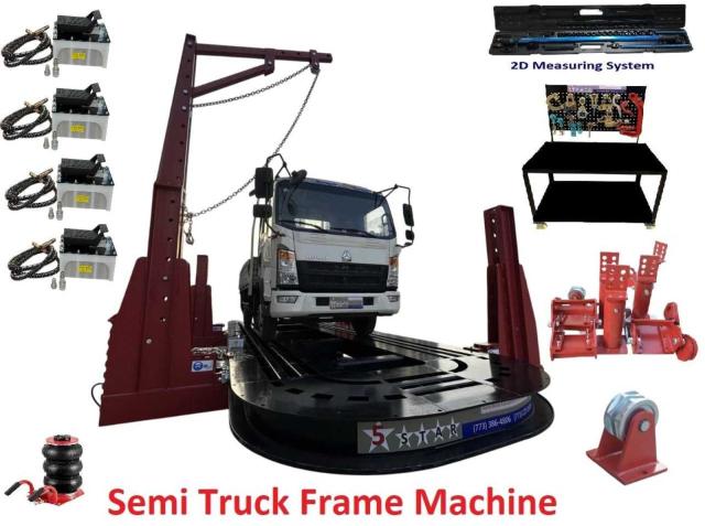 90123305 :رقم المزاد ، 38911518 vin ، 2025 Semi Truck Frame Machine مزاد بيع