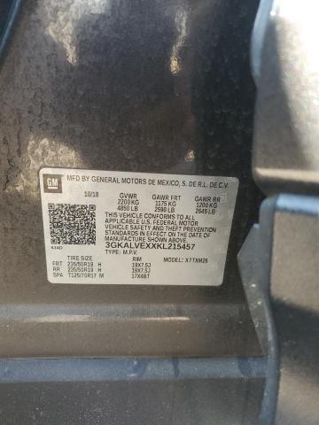 Aukcja sprzedaży 2019 Gmc Terrain, vin: 3GKALVEXXKL215457, numer aukcji: 89927275