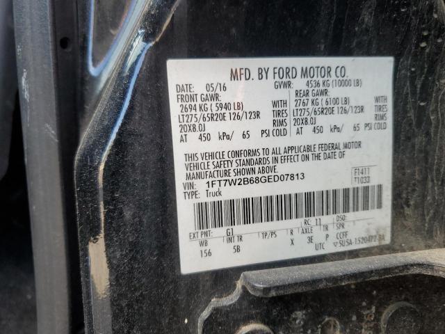 Aukcja sprzedaży 2016 Ford F250 Super Duty, vin: 1FT7W2B68GED07813, numer aukcji: 85824515