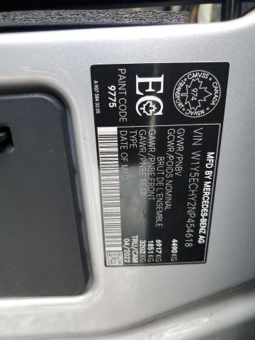 Aukcja sprzedaży 2022 Mercedes-benz Sprinter, vin: W1Y5ECHY2NP454618, numer aukcji: 85721775
