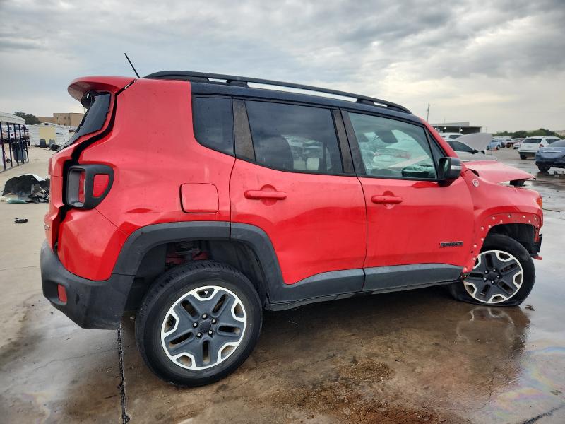 2016 Jeep Renegade T მანქანა იყიდება აუქციონზე, vin: ZACCJBCT8GPC59531, აუქციონის ნომერი: 89526705