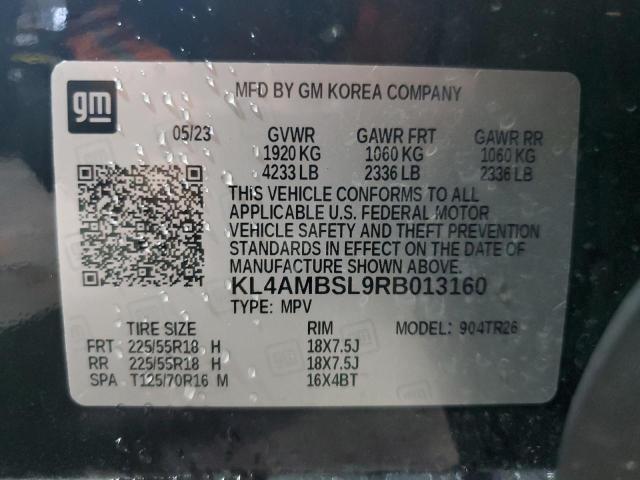 2024 Buick Encore Gx მანქანა იყიდება აუქციონზე, vin: KL4AMBSL9RB013160, აუქციონის ნომერი: 90346685