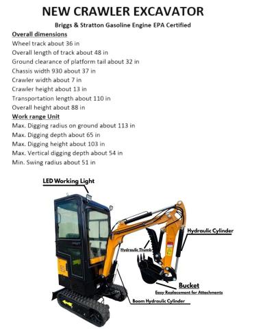 Aukcja sprzedaży 2025 Other Excavator, vin: 3898428, numer aukcji: 90582835