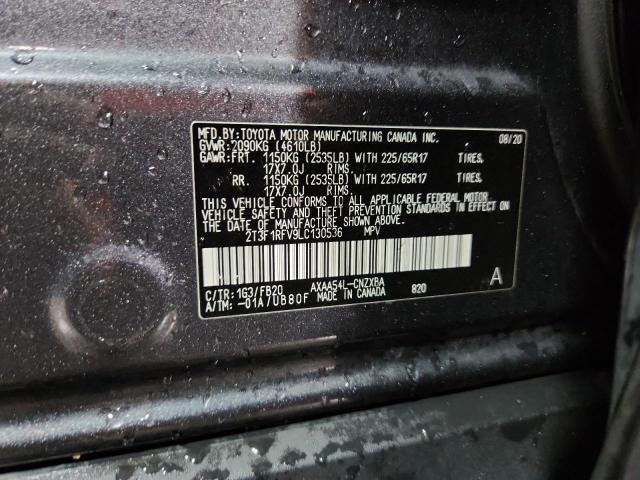 84473065 :رقم المزاد ، 2T3F1RFV9LC130536 vin ، 2020 Toyota Rav4 مزاد بيع