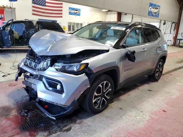 2022 Jeep Compass მანქანა იყიდება აუქციონზე, vin: 3C4NJDCB8NT200545, აუქციონის ნომერი: 90011695