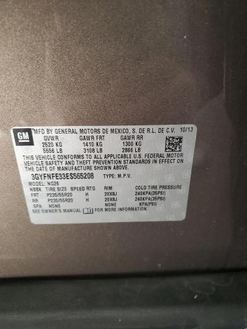 Продаж на аукціоні авто 2014 Cadillac Srx Perfor, vin: 3GYFNFE33ES565208, номер лоту: 91005975