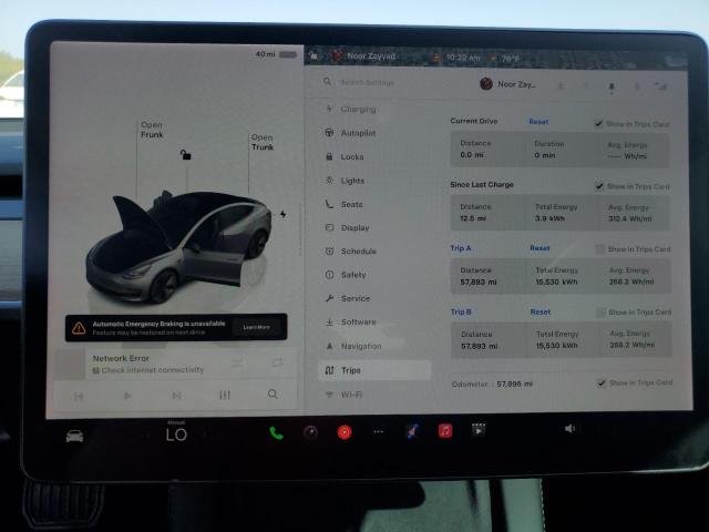 Aukcja sprzedaży 2022 Tesla Model 3, vin: 5YJ3E1EB8NF178410, numer aukcji: 84974855