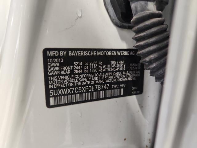 Продаж на аукціоні авто 2014 Bmw X3 Xdrive3, vin: 5UXWX7C5XE0E78747, номер лоту: 87377105