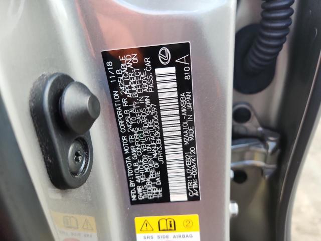 82180455 :رقم المزاد ، JTHY3JBH3K2006397 vin ، 2019 Lexus Ux 200 مزاد بيع