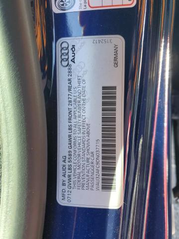 Aukcja sprzedaży 2013 Audi S7 Prestig, vin: WAU32AFC9DN037715, numer aukcji: 87249035