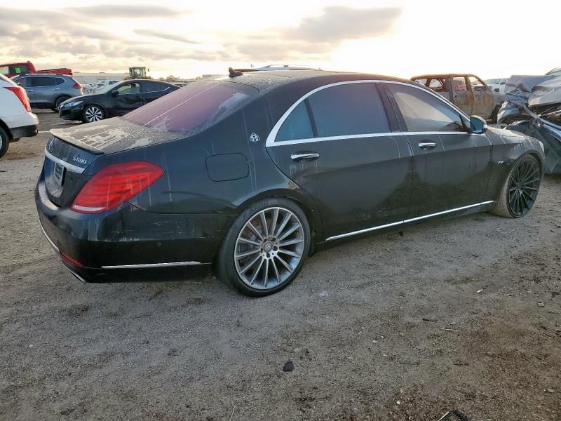 89934245 :رقم المزاد ، WDDUG7GB9FA138237 vin ، 2015 Mercedes-benz S S600 مزاد بيع