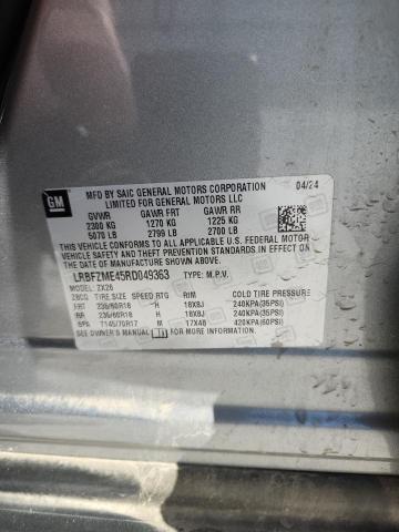 Продаж на аукціоні авто 2024 Buick Envision, vin: LRBFZME45RD049363, номер лоту: 82301335