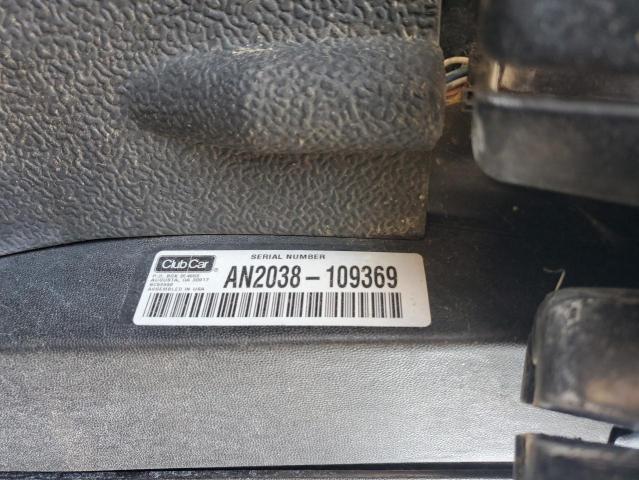 2020 Club Car Tempo Lithium მანქანა იყიდება აუქციონზე, vin: AN2038109369, აუქციონის ნომერი: 84960075