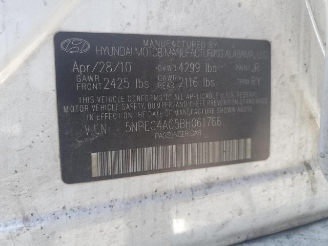 Продаж на аукціоні авто 2011 Hyundai Sonata, vin: 5NPEC4AC5BH061766, номер лоту: 82290945