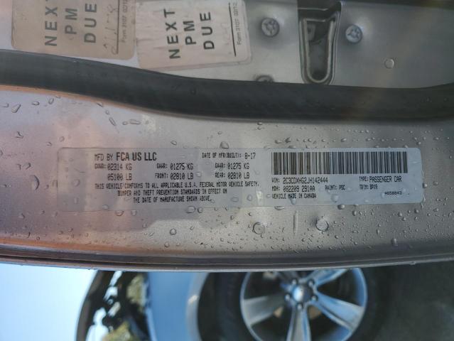 Aukcja sprzedaży 2018 Dodge Charger, vin: 2C3CDXHG2JH142444, numer aukcji: 90787715