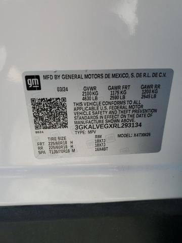 Продаж на аукціоні авто 2024 Gmc Terrain, vin: 3GKALVEGXRL293134, номер лоту: 85421145