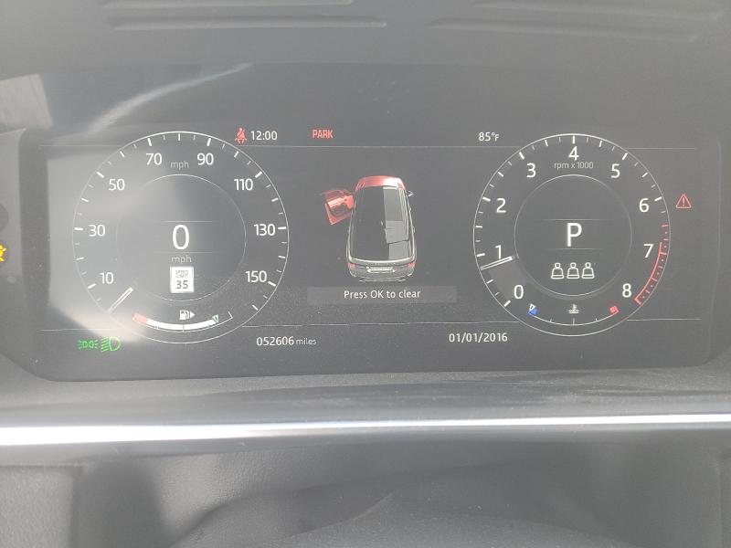 Aukcja sprzedaży 2020 Land Rover Range Rove, vin: SALWR2SU3LA899553, numer aukcji: 86890675