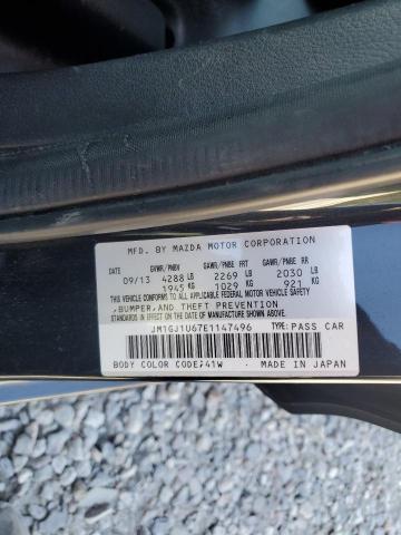 89867785 :رقم المزاد ، JM1GJ1U67E1147496 vin ، 2014 Mazda 6 Sport مزاد بيع