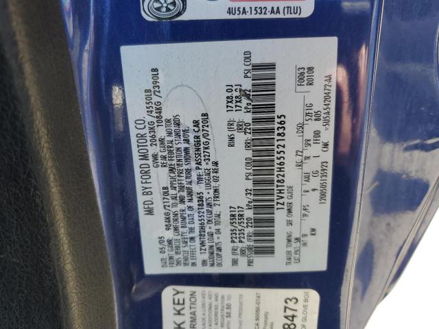 2005 Ford Mustang მანქანა იყიდება აუქციონზე, vin: 1ZVHT82H655218365, აუქციონის ნომერი: 86893635
