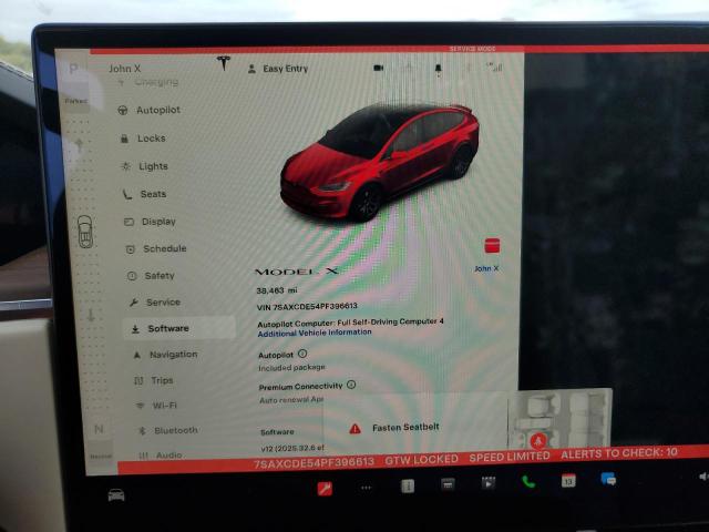 Aukcja sprzedaży 2023 Tesla Model X, vin: 7SAXCDE54PF396613, numer aukcji: 86151405