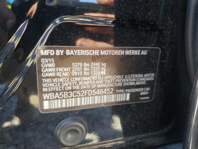 Продаж на аукціоні авто 2015 Bmw 535 Xi, vin: WBA5B3C52FD546452, номер лоту: 86766045