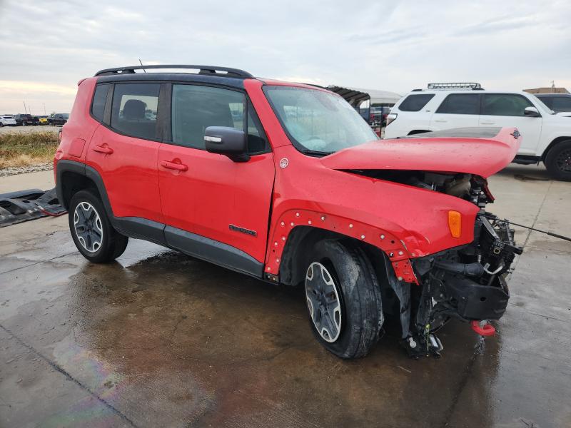 2016 Jeep Renegade T მანქანა იყიდება აუქციონზე, vin: ZACCJBCT8GPC59531, აუქციონის ნომერი: 89526705