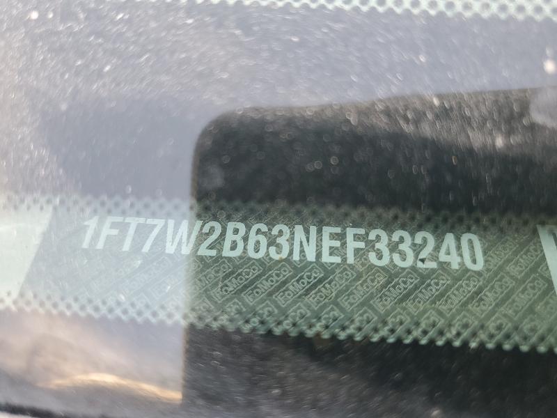Aukcja sprzedaży 2022 Ford F250 Super Duty, vin: 1FT7W2B63NEF33240, numer aukcji: 85766435
