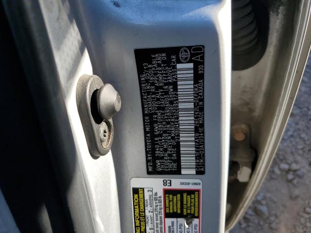 87463895 :رقم المزاد ، 2T1BU4EE1DC095172 vin ، 2013 Toyota Corolla مزاد بيع
