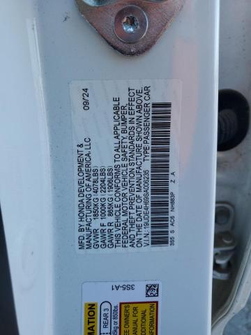 86846535 :رقم المزاد ، 19UDE4H69SA006235 vin ، 2025 Acura Integra A- مزاد بيع