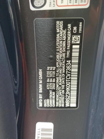 Продаж на аукціоні авто 2026 Bmw M4, vin: WBS23HK00TCV73634, номер лоту: 90436695