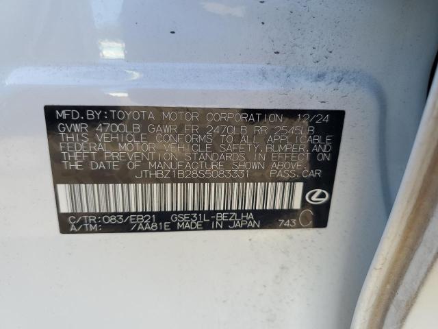 Aukcja sprzedaży 2025 Lexus Is, vin: JTHBZ1B28S5083331, numer aukcji: 89525645