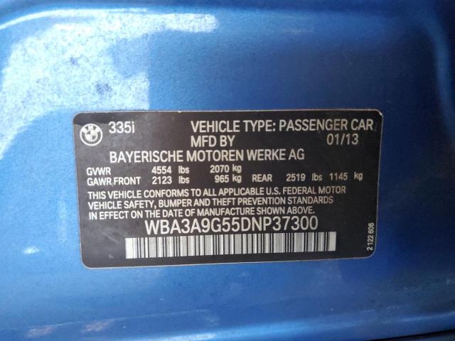 Aukcja sprzedaży 2013 Bmw 335 I, vin: WBA3A9G55DNP37300, numer aukcji: 82266855
