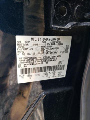 Aukcja sprzedaży 2010 Ford Edge, vin: 2FMDK4KC0ABB71126, numer aukcji: 90588815