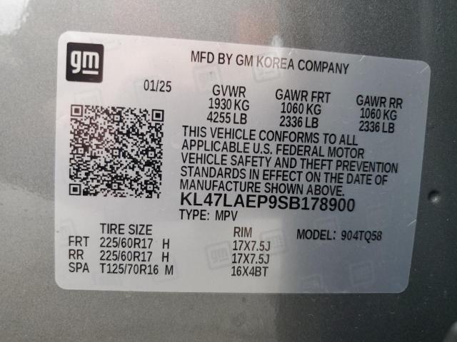 Продажа на аукционе авто 2025 Buick Envista Pr, vin: KL47LAEP9SB178900, номер лота: 85957585