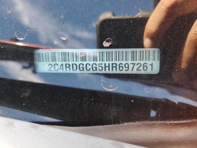 86664545 :رقم المزاد ، 2C4RDGCG5HR697261 vin ، 2017 Dodge Grand Caravan مزاد بيع