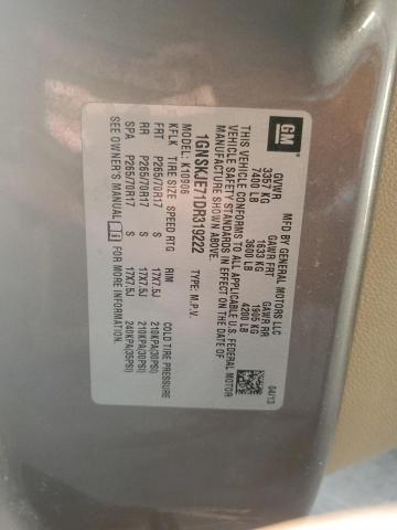 Aukcja sprzedaży 2013 Chevrolet Suburban, vin: 1GNSKJE71DR319222, numer aukcji: 87259605