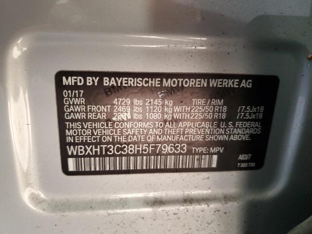 Продажа на аукционе авто 2017 Bmw X1, vin: WBXHT3C38H5F79633, номер лота: 89457655