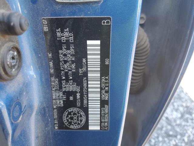 71803305 :رقم المزاد ، 5TBBV54117S486974 vin ، 2007 Toyota Tundra Dou مزاد بيع
